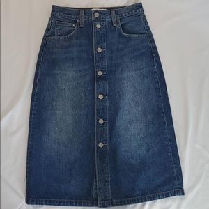 Blue Denim Forum Anjelica Jean Size 23 Skirt